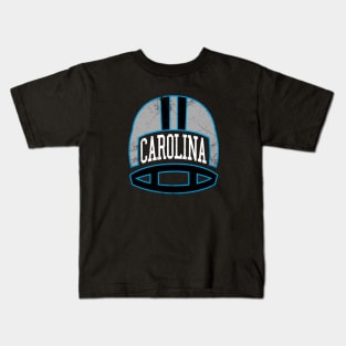 Carolina Retro Helmet - Black Kids T-Shirt